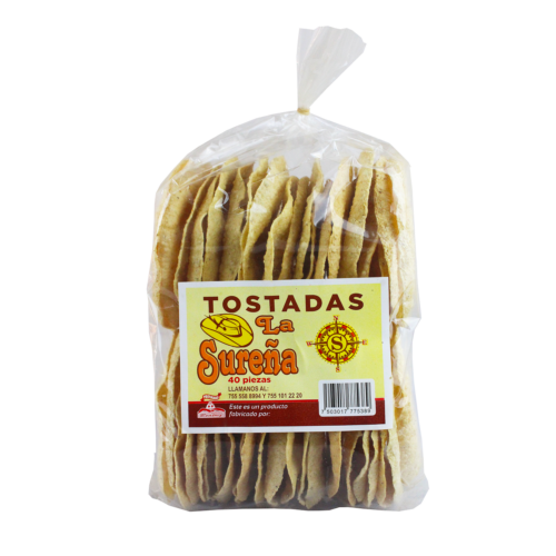 Tostadas Sureñas 40 Pz.