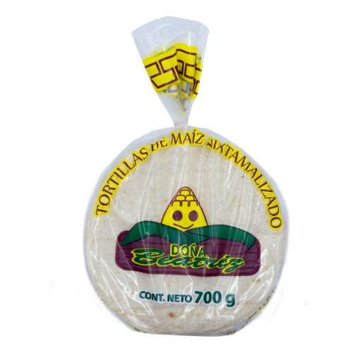 Tortillas empaquetadas 700gr.